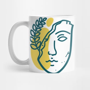 Ancient greece painting - Medieval Dynasty Art Mug